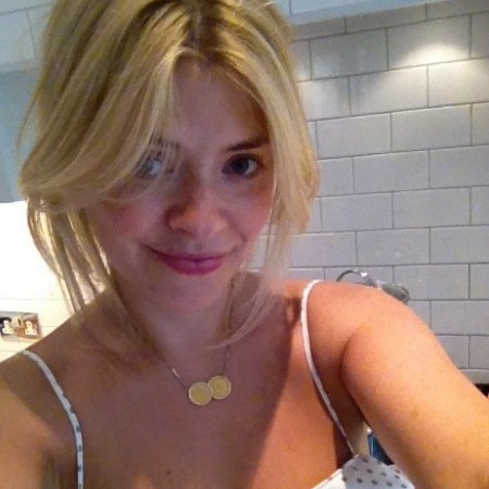 Holly Willoughby without makeup