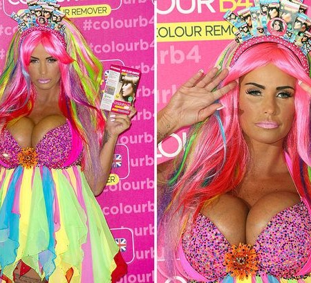 Katie-Price-promotes-ColourB4-during-a-photocall-at-The-Worx